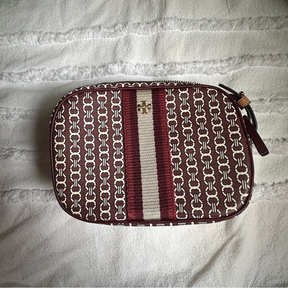 Tory Burch Gemini link canvas crossbody